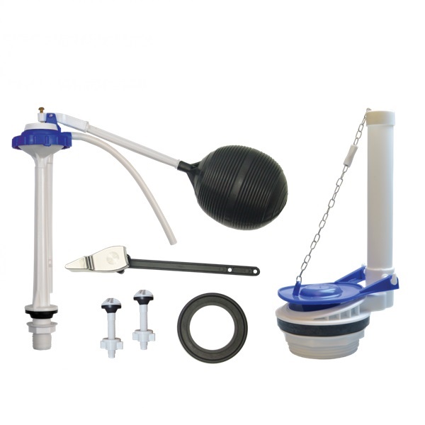 Juego clásico de reparación para tanque de sanitario 3" Coflex