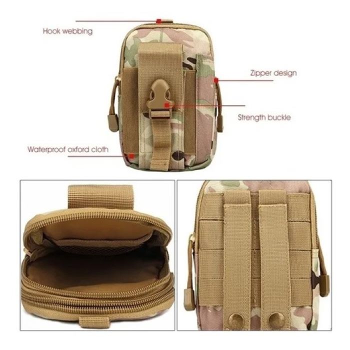 MOCHILA TACTICA MILITAR COMPACTA