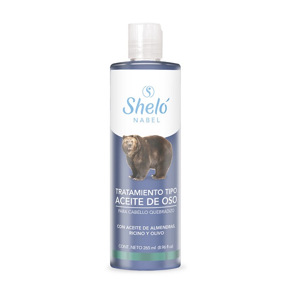 TRATAMIENTO TIPO ACEITE DE OSO CON ACEITE DE RICINO, ALMENDRAS Y OLIVO 265ml