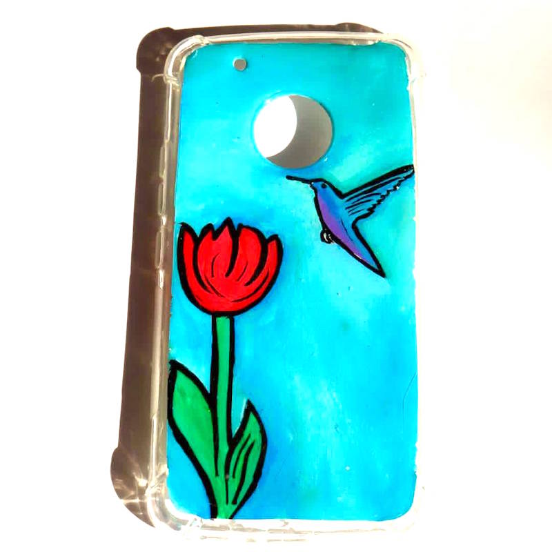 Funda Protectora Para Celular iPhone Pintadas A Mano 