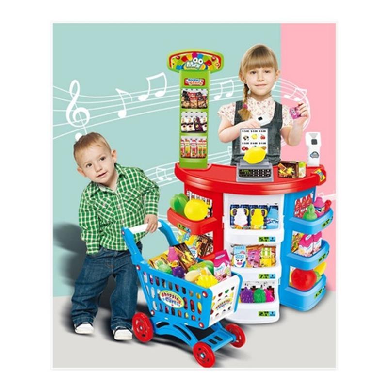 Set De Mini Super Store Con 68 Accesorios