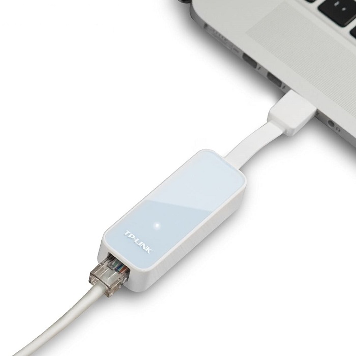 Convertidor Adaptador De Red Tp-Link UE200 USB 2.0 a Ethernet 100Mbps.