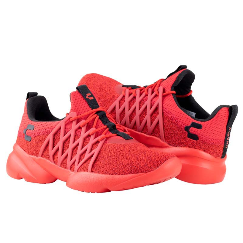 TENIS URBANOS CHARLY ORIGINAL CASUAL LIGHT 1029591 ROJO SUELA PHYLON