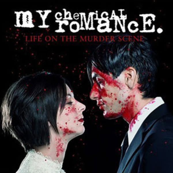 LP My Chemical Romance ~ Life on the murder scene (Limited edition clear and red splatter)