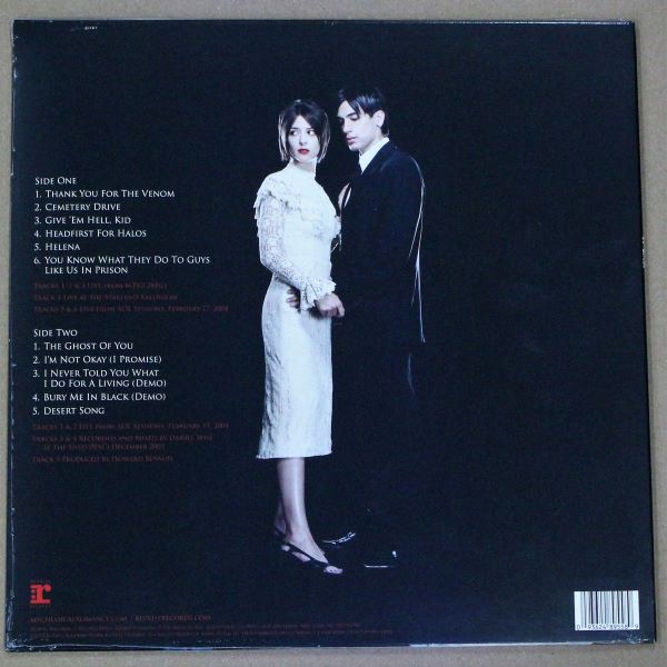 LP My Chemical Romance ~ Life on the murder scene (Limited edition clear and red splatter)