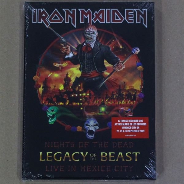 Iron Maiden ~ Nights of the dead, legacy of the beast: Live in Mexico City (Deluxe 2CD Book)
