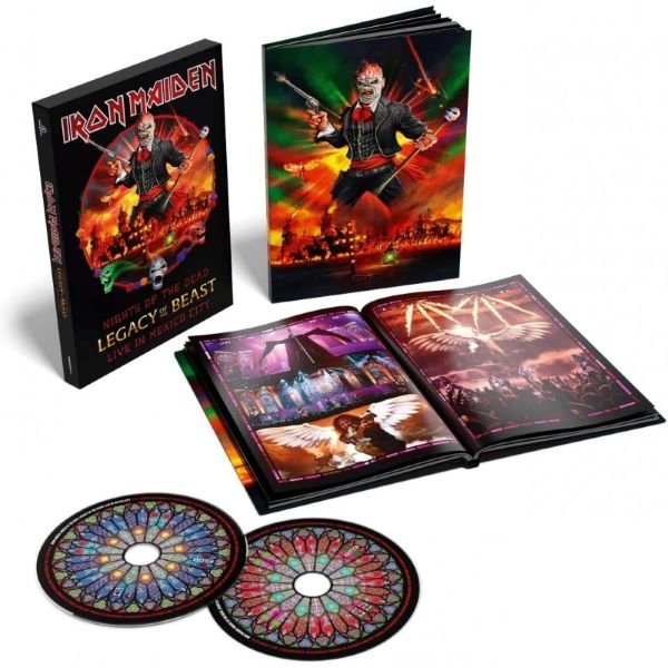 Iron Maiden ~ Nights of the dead, legacy of the beast: Live in Mexico City (Deluxe 2CD Book)