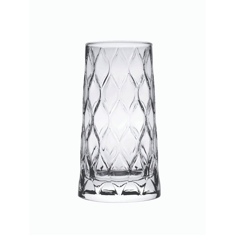 4 Vasos Leafy Refresco 450 Ml /15 Oz De Pasabahce