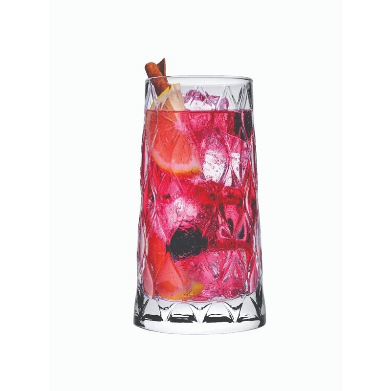 4 Vasos Leafy Refresco 450 Ml /15 Oz De Pasabahce