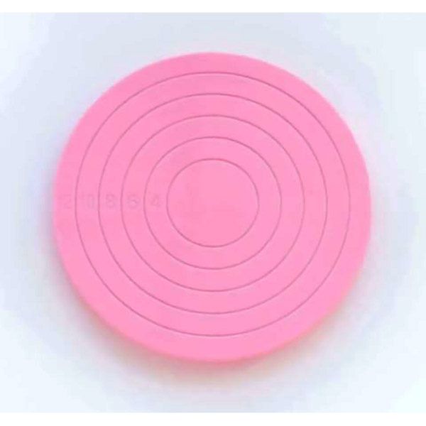 Aleissi Base Giratoria Mini para Decorar o Exhibir Galletas Cupcake Chocolate Pastel Plato de 14 Cm Reposteria Cocina Fondant