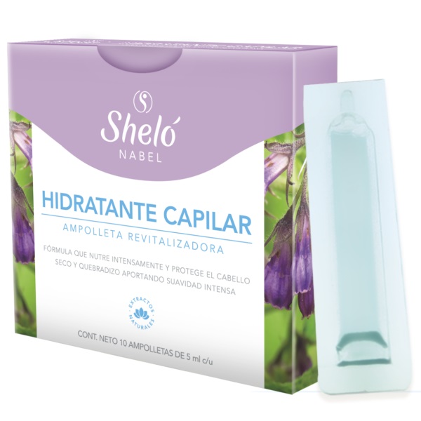 HIDRATANTE CAPILAR 10 AMPOLLETAS DE 5ml 