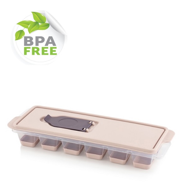 4 Bandejas Para Hielo Fácil De Llenar Y Desprender 