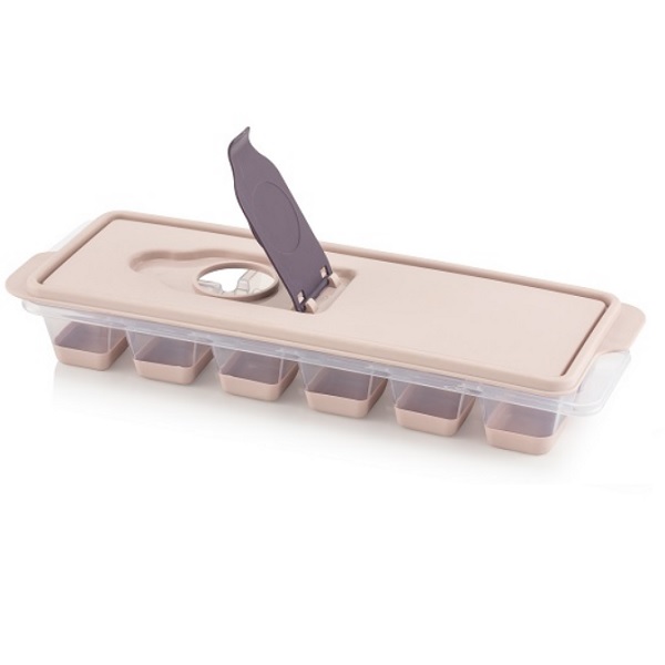 4 Bandejas Para Hielo Fácil De Llenar Y Desprender 