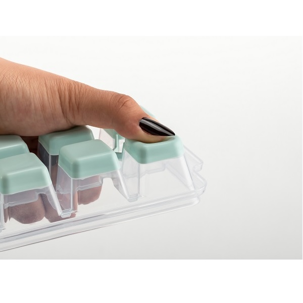 4 Bandejas Para Hielo Fácil De Llenar Y Desprender 