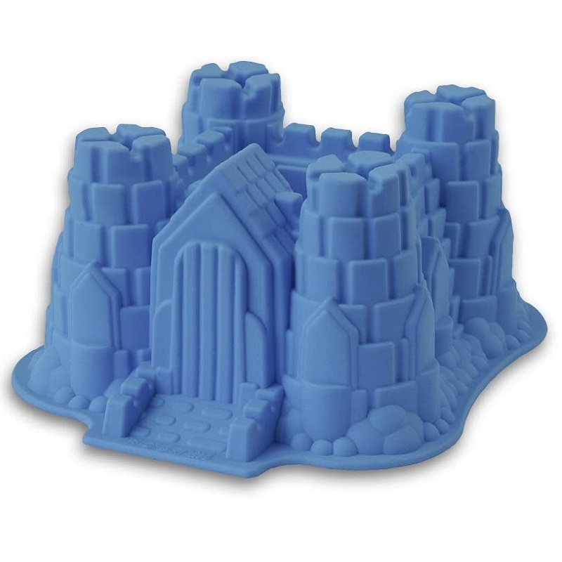 Molde Vnct De Silicon Castillo Para Pasteles, Gelatinas, Hielo