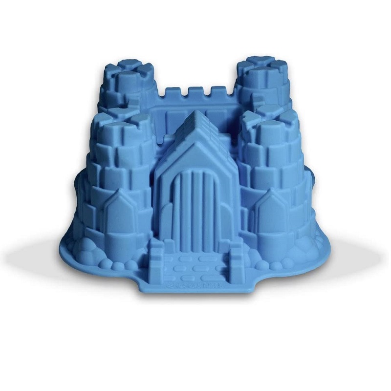 Molde Vnct De Silicon Castillo Para Pasteles, Gelatinas, Hielo