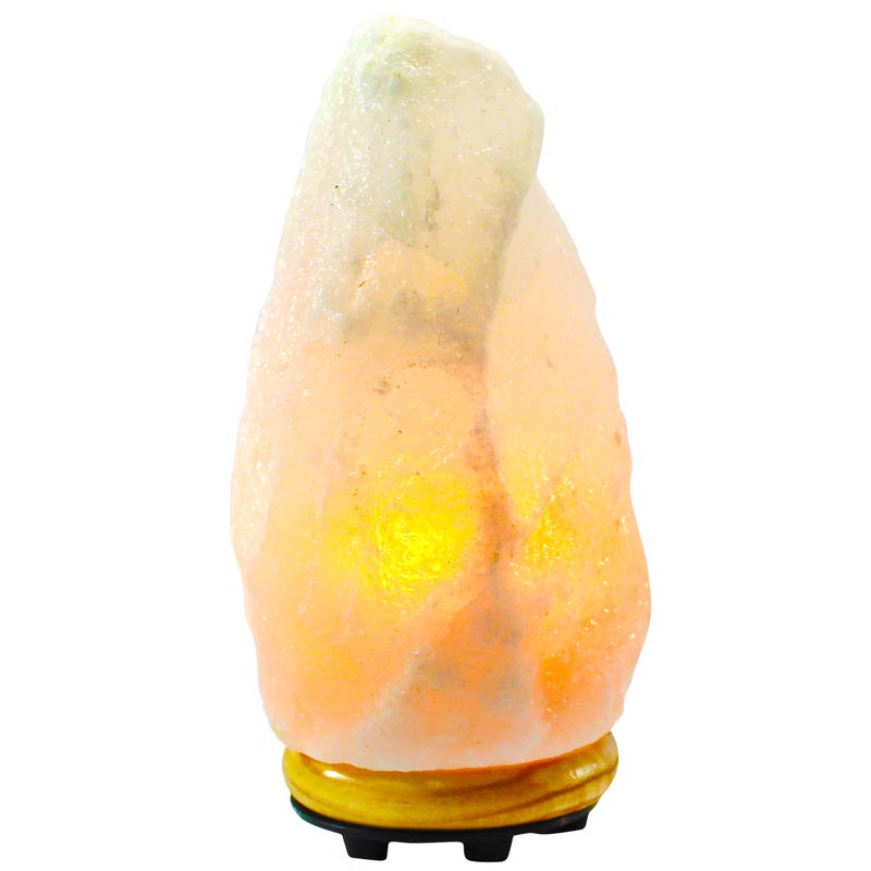 Lámpara de Sal del Himalaya Color Blanco