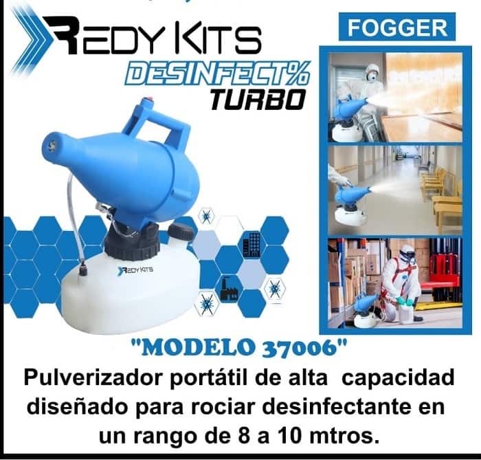 Pulverizador Portatil de alta capacidad (Fogger) Redykits Goni