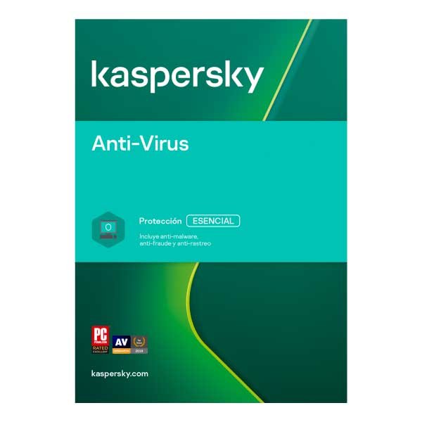 Kaspersky Anti-Virus / 5 Dispositivos / 3 Años / Base 