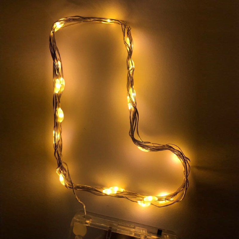 Serie De 20 Luces Led Calida Para Interiores