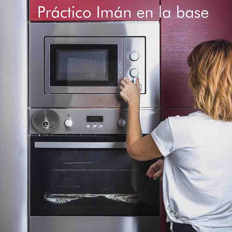 Temporizador Timer Reloj Cocina Cronometro Acero Inoxidable