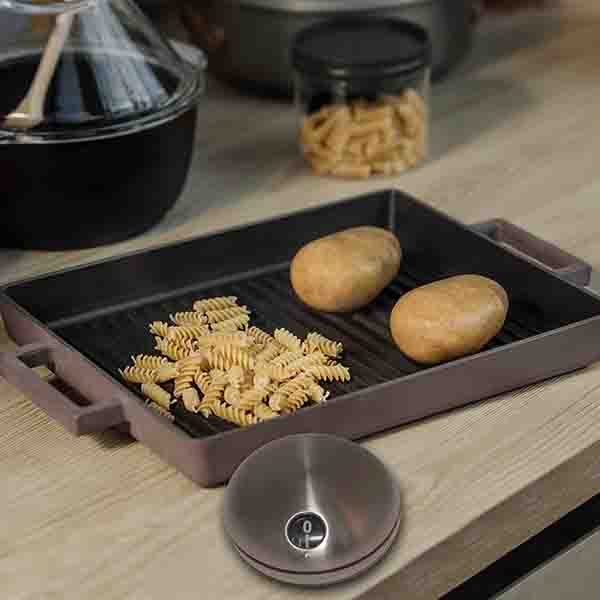 Temporizador Timer Reloj Cocina Cronometro Acero Inoxidable