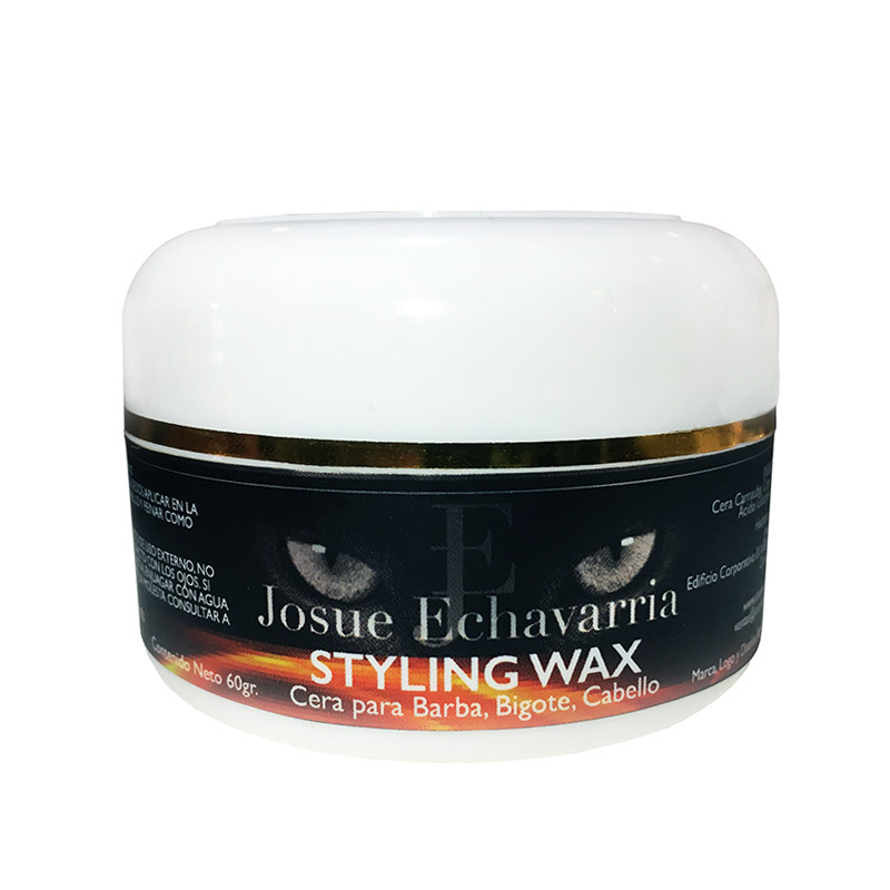 Tratamiento para cabello y barba bergamota con MINOXIDIL 5%, Cera modeladora y Cepillo de madera color café  Josue Echavarria