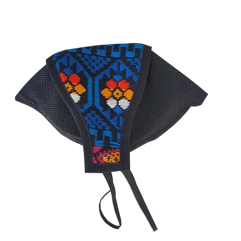 PAQUETE DE 3 CUBREBOCAS TELAR CHIAPANECO ARTESANAL