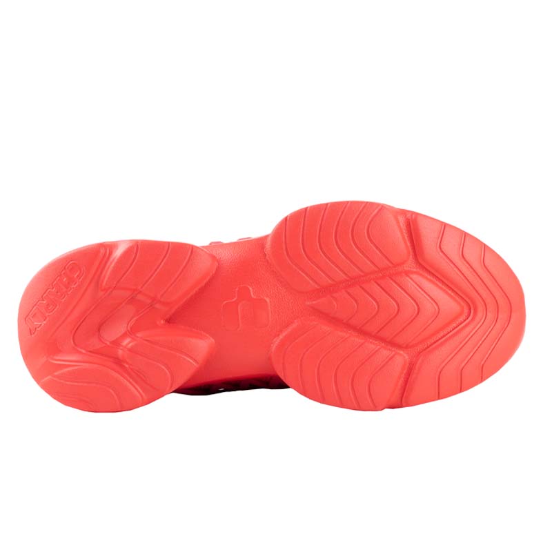 TENIS URBANOS CHARLY ORIGINAL CASUAL LIGHT 1029591 ROJO SUELA PHYLON