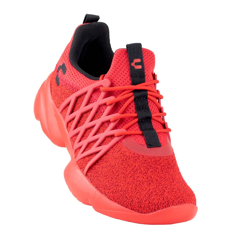 TENIS URBANOS CHARLY ORIGINAL CASUAL LIGHT 1029591 ROJO SUELA PHYLON
