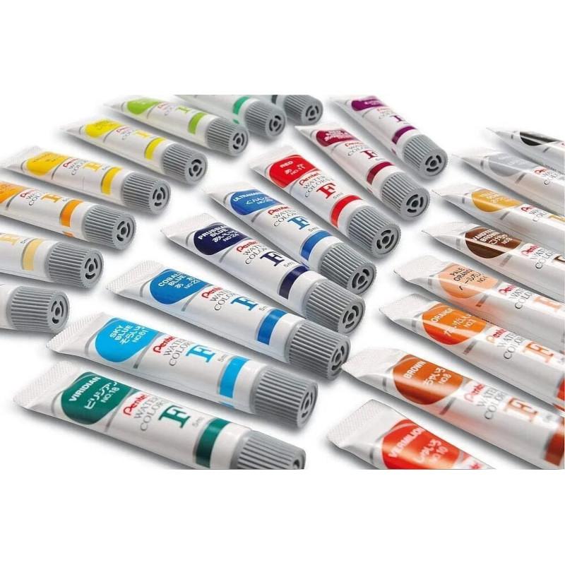 Acuarelas Pinturas Watercolor Profesionales Pentel 15 Tubos