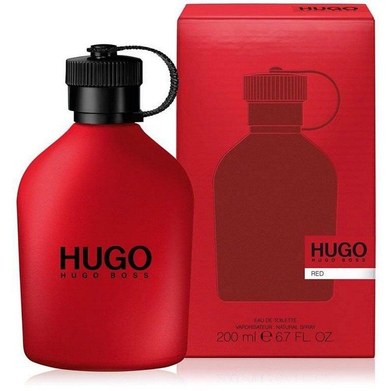 Perfume Hombre Hugo Boss Red 200 Ml Edt Original Importado