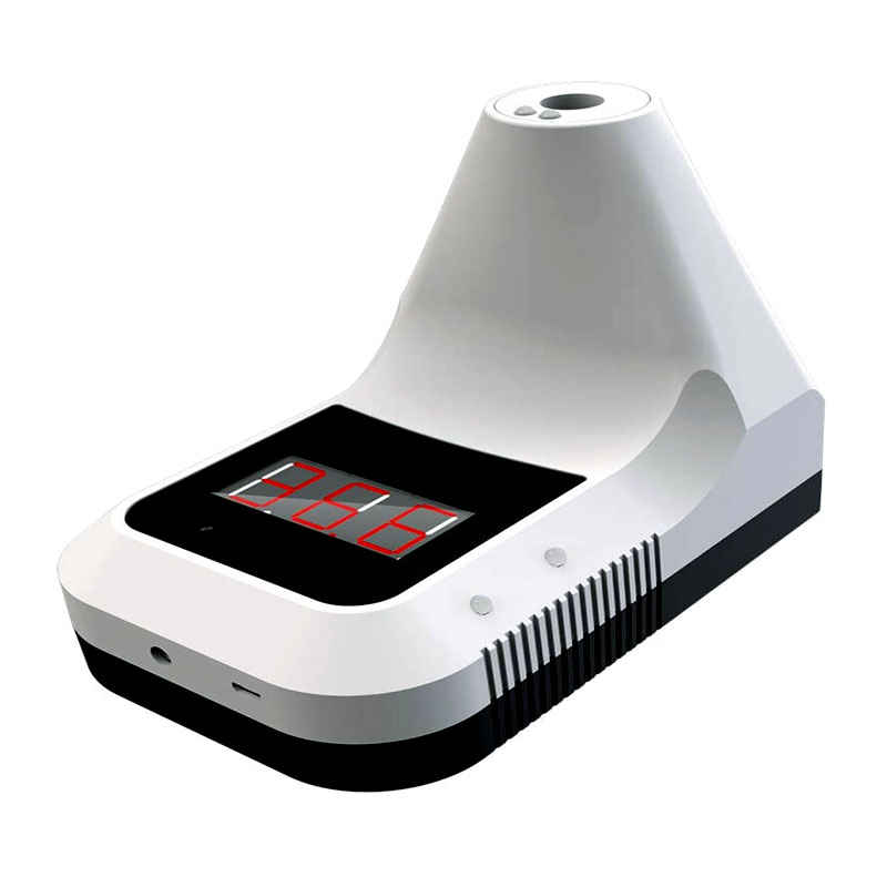 Termómetro Infrarrojo De Pared, Digital Con Alarma de Pantalla LCD-Sin Contacto