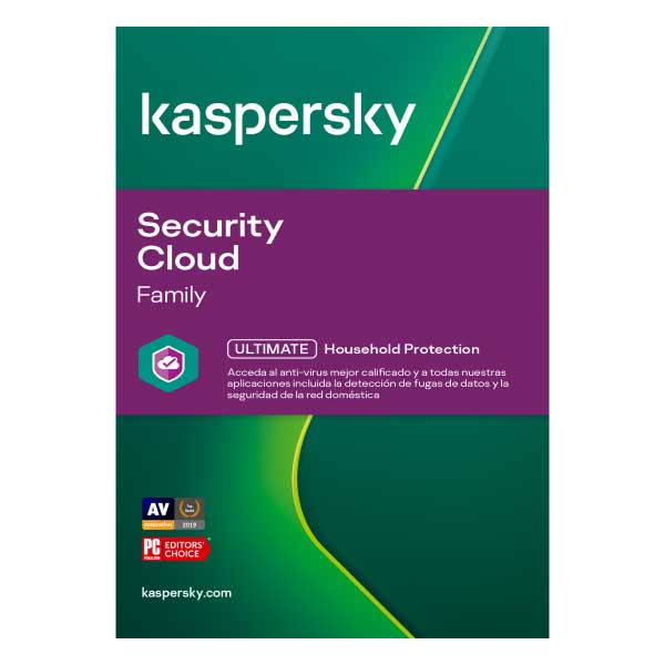 Kaspersky Security Cloud - Family / 10 Dispositivos / 3 Años / Base 