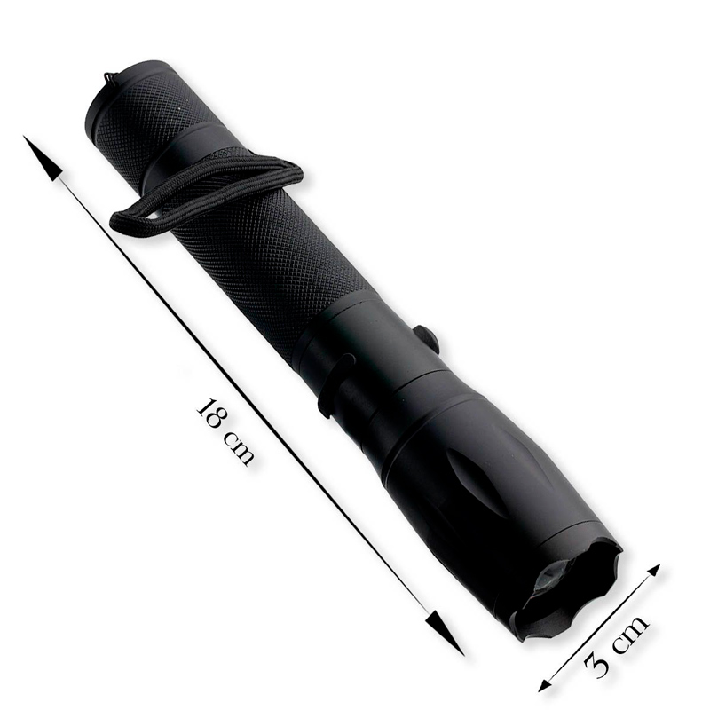 Linterna Portátil Recargable 103-t6 Led Militar Táctica