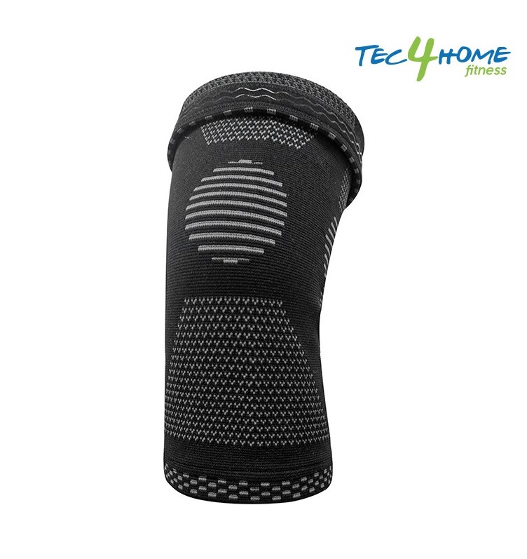 Tec4Home Rodillera Fitness de sintético color Gris, T4H-ROD-01A