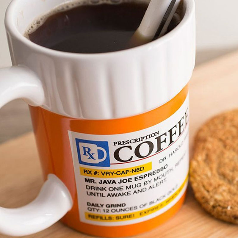Taza en Forma de Bote de Pastillas Regalos Para Doctor Medico