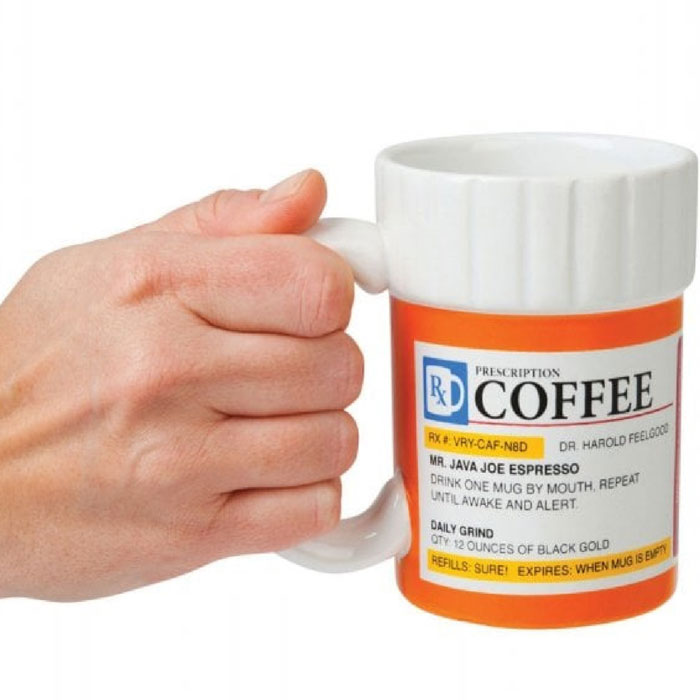 Taza en Forma de Bote de Pastillas Regalos Para Doctor Medico