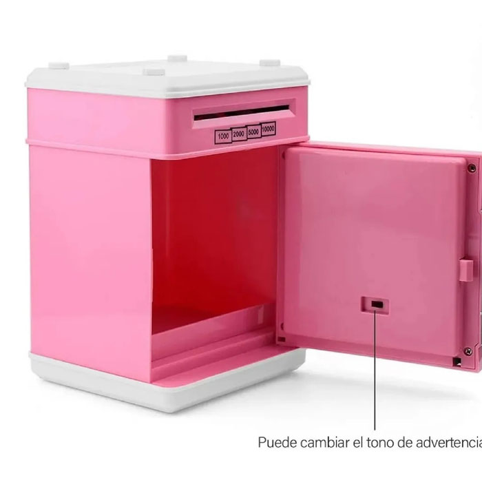 Alcancia en Forma de Caja Fuerte Para Niños Caja de Seguridad