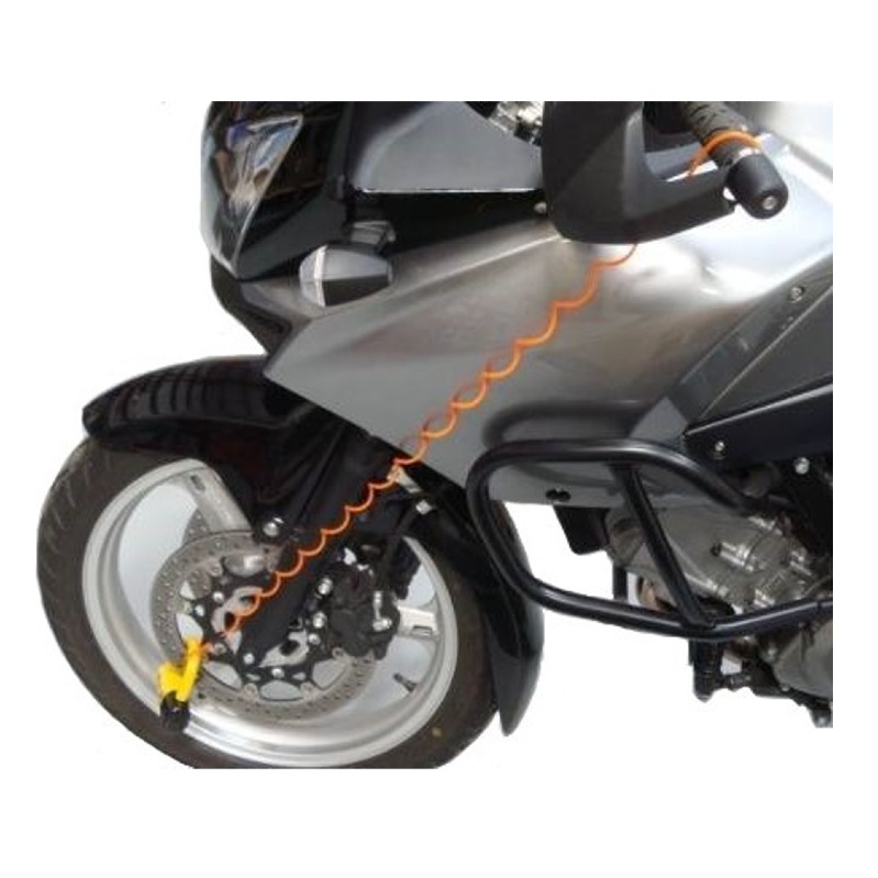 Cable Recordatorio Para Bloqueo Freno Disco Moto Onguard Naranja