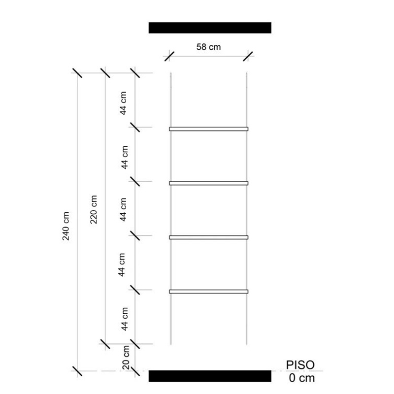 Repisas Estantes Flotantes Minimalistas Vintage / Modernas Cruzado
