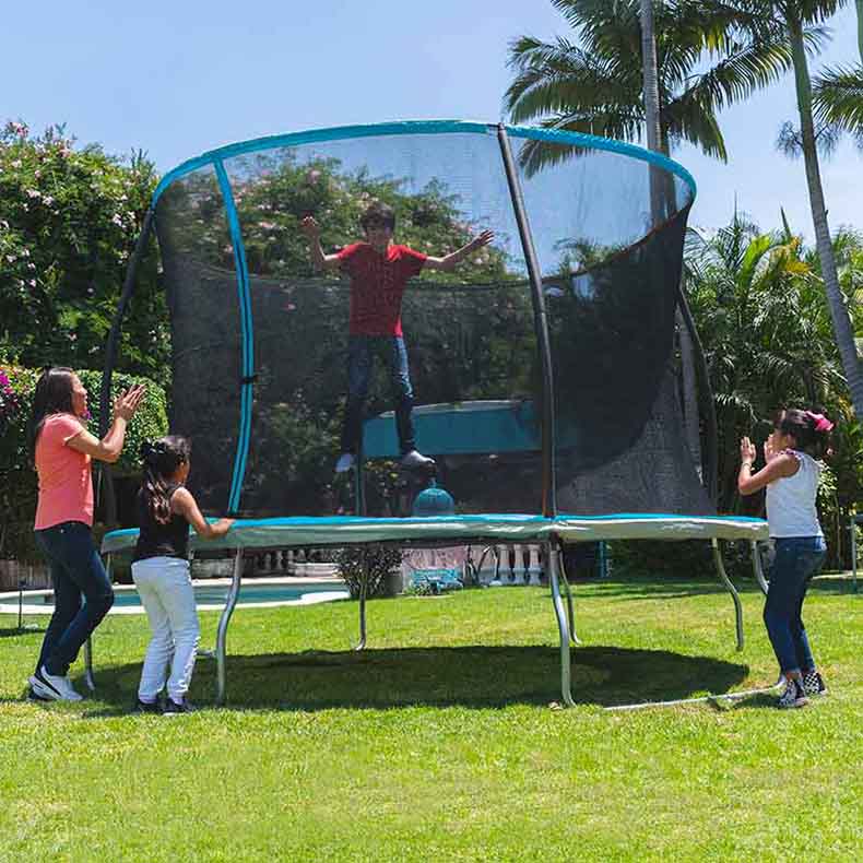 Trampolín brincolín 12 pies (3,66 m) - Stats Sports Uso Rudo