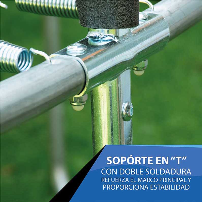 Trampolín brincolín 12 pies (3,66 m) - Stats Sports Uso Rudo