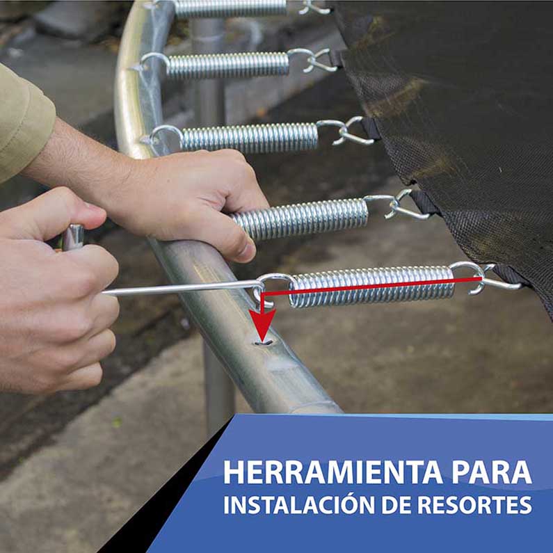 Trampolín brincolín 12 pies (3,66 m) - Stats Sports Uso Rudo