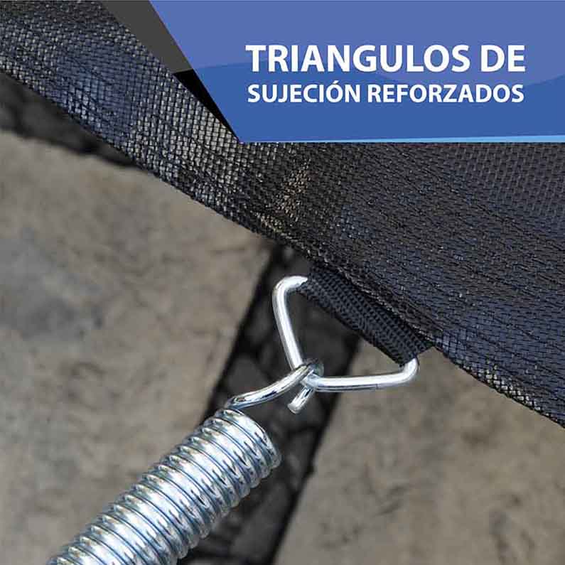 Trampolín brincolín 12 pies (3,66 m) - Stats Sports Uso Rudo