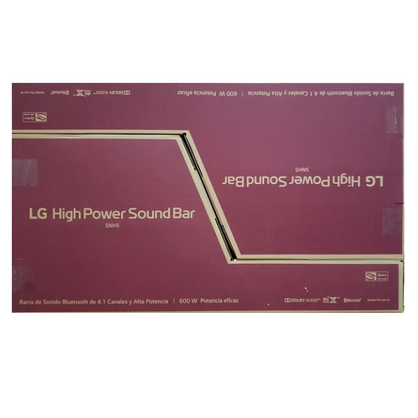Barra De Sonido LG 4.1 Ch De 600 Watts Snh5 De Gran Calidad 