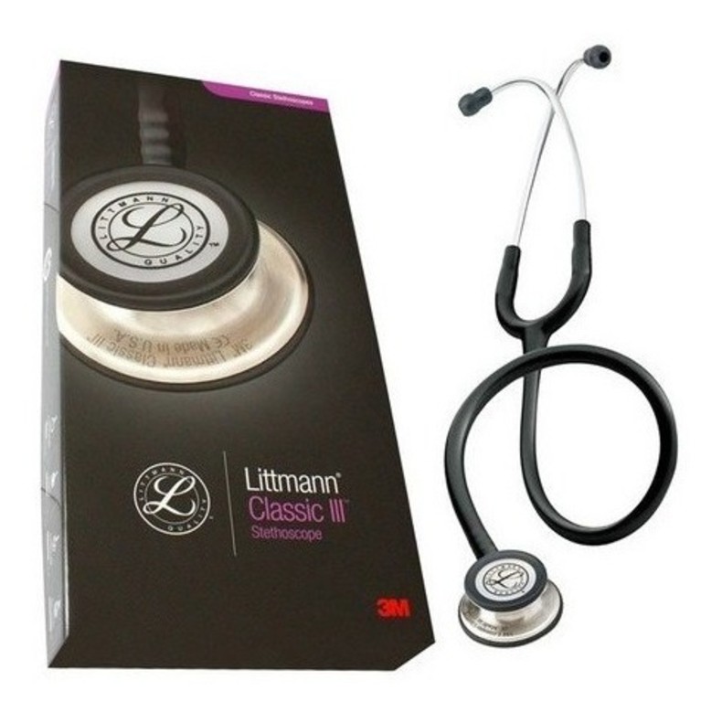 Estetoscopio 3m Littmann Classic Iii Negro 5620 Original