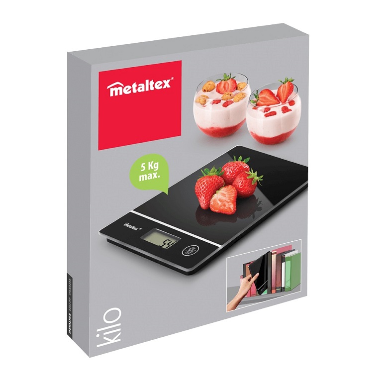 Báscula Digital Compacta Cocina Repostería 5kg
