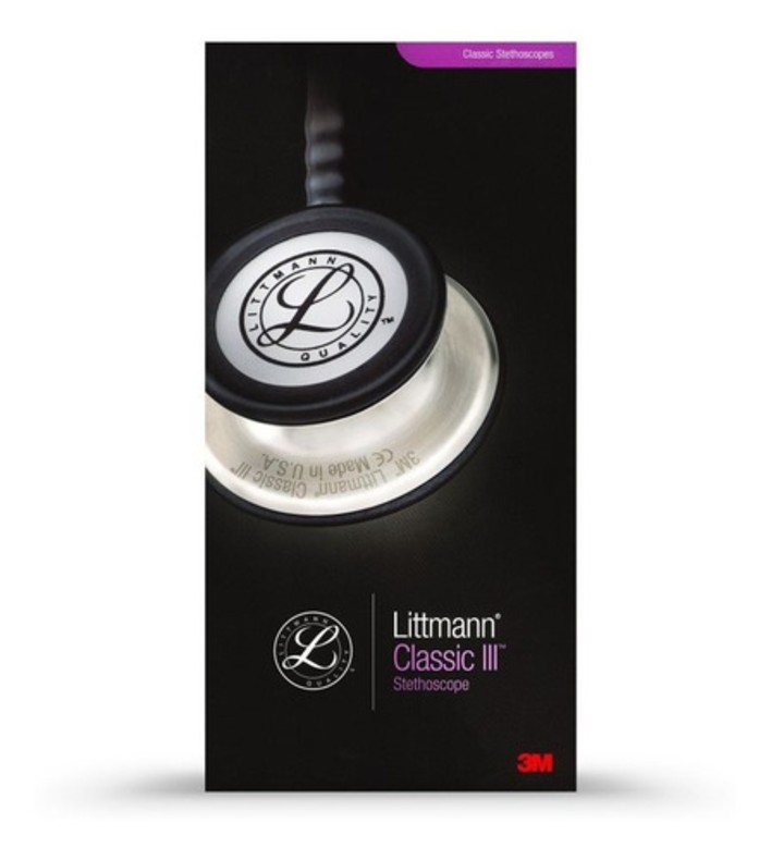 Estetoscopio 3m Littmann Classic Iii Negro 5620 Original