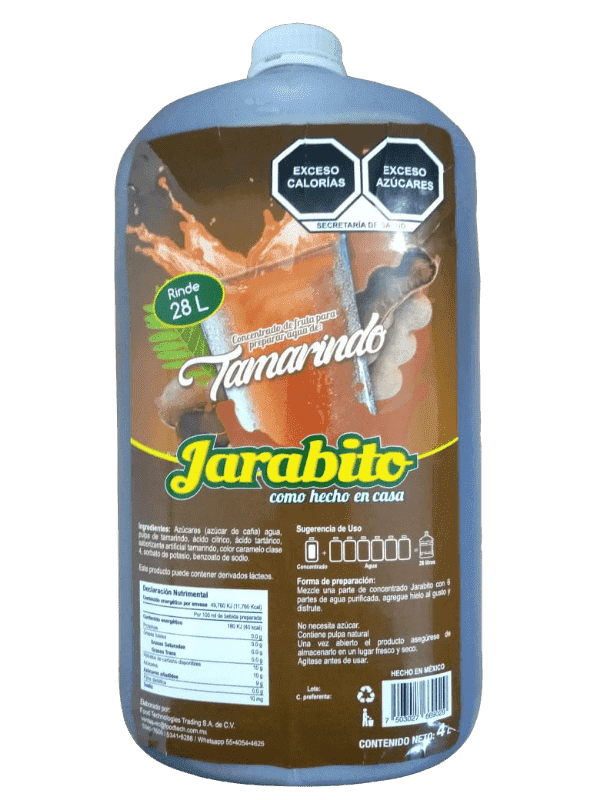 CONCENTRADO DE TAMARINDO 4lt